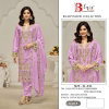 Bilqis B 182 Lawn Cotton Readymade Pakistani Suits Exporters In India